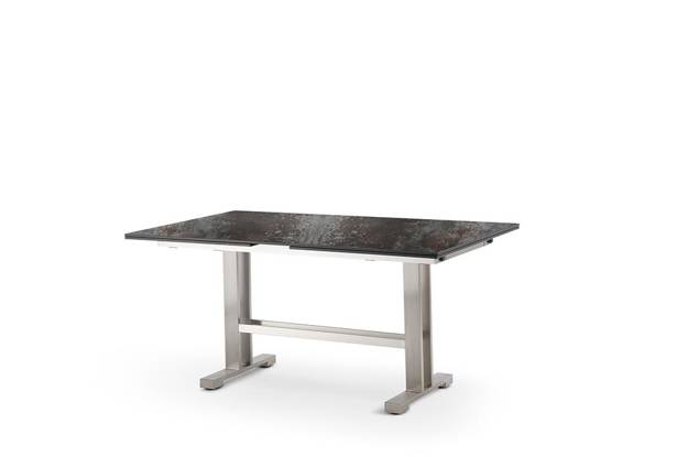 Monaco II Table de jardin à rallonge céramique 145/208/270x95 cm 1