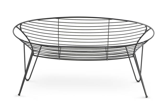 Montreal Banc lounge 2 places acier inoxydable 6