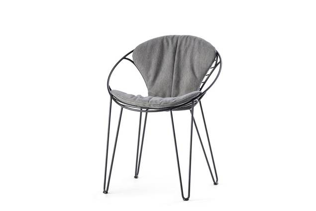 Montreal Gartenstuhl stapelbar Edelstahl 1