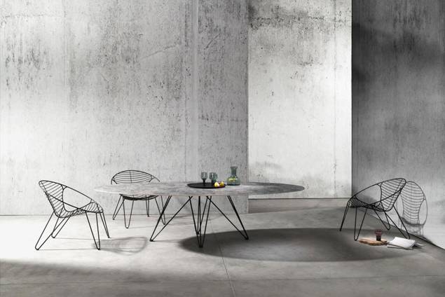 Montreal Gartenstuhl stapelbar Edelstahl 6