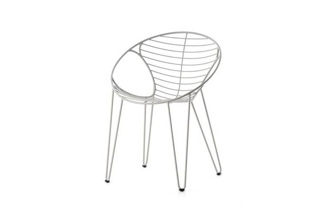 Montreal Gartenstuhl stapelbar Edelstahl