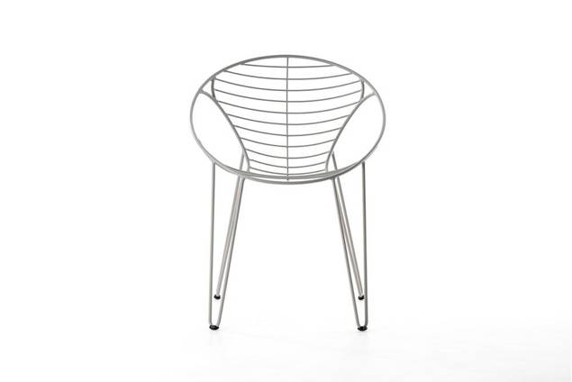 Montreal Gartenstuhl stapelbar Edelstahl 6