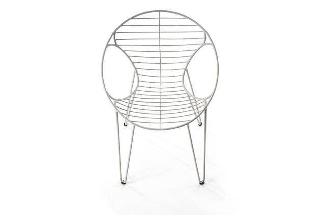 Montreal Gartenstuhl stapelbar Edelstahl 7