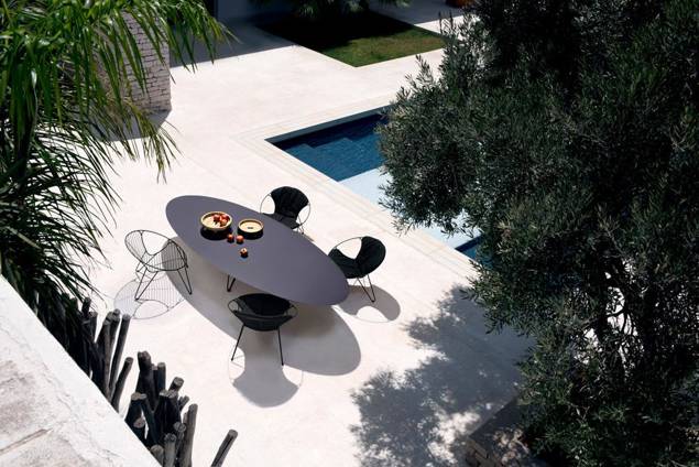 Montreal Table de jardin céramique 400x150 cm 4