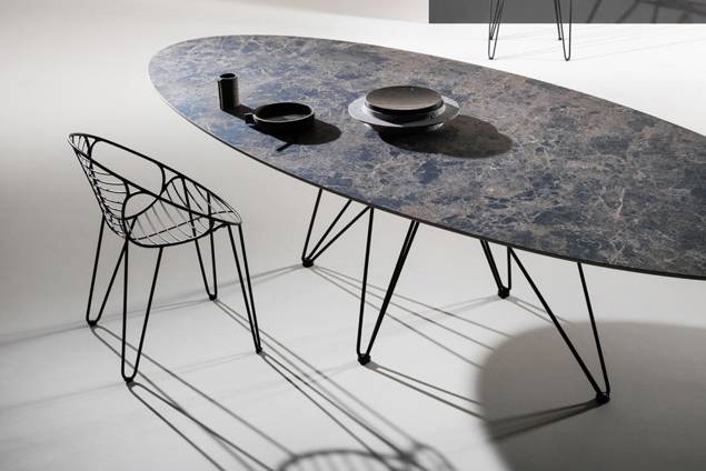 Montreal Gartentisch Keramik 400x150 cm 2