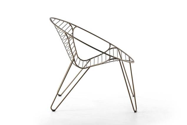 Montreal Loungesessel Edelstahl 2