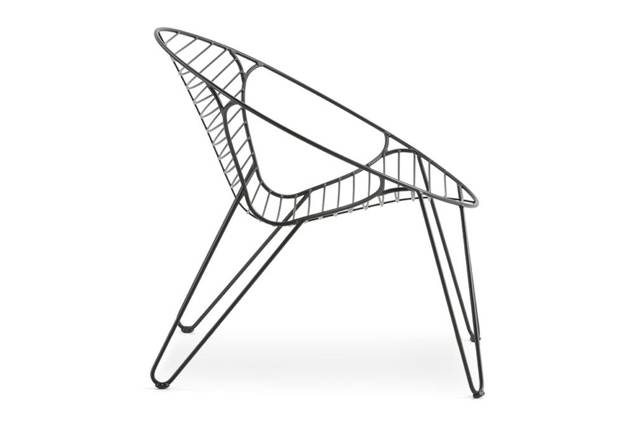 Montreal Set de lounge de jardin acier inoxydable 24