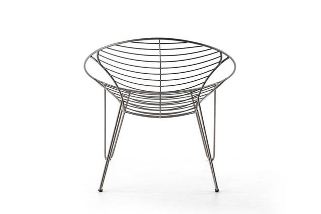 Montreal Loungesessel Edelstahl 4