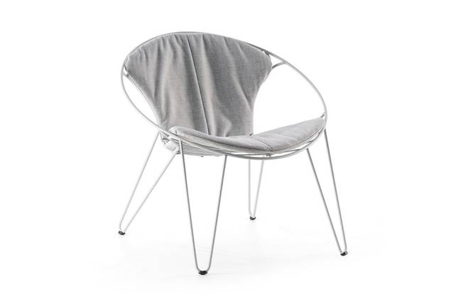 Montreal Loungesessel Edelstahl 1