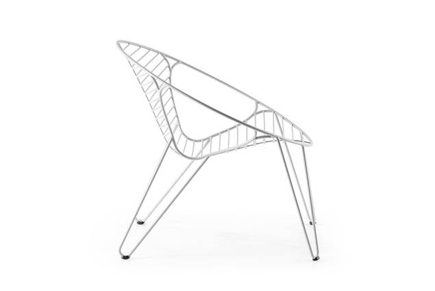 Montreal Loungesessel Edelstahl 2