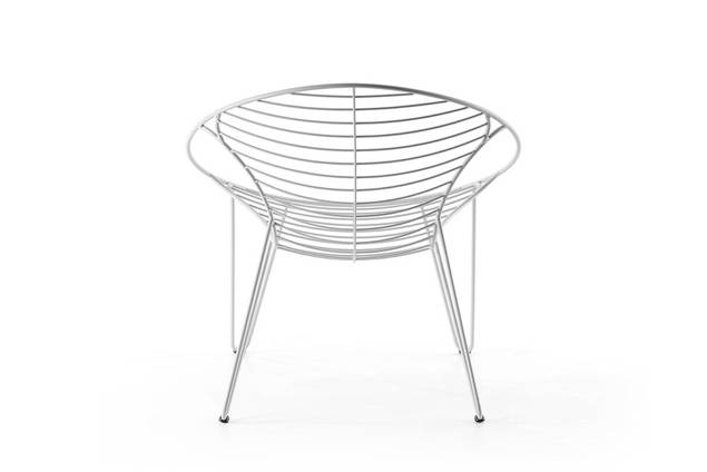 Montreal Loungesessel Edelstahl 3