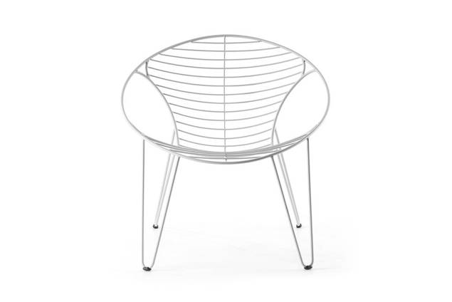 Montreal Loungesessel Edelstahl 4