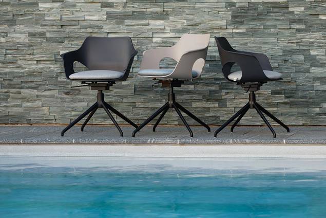 Narvik Gartenstuhl höhenverstellbar Aluminium 8