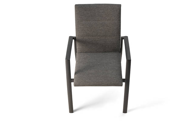 Oslo Chaise de jardin empilable aluminium 4