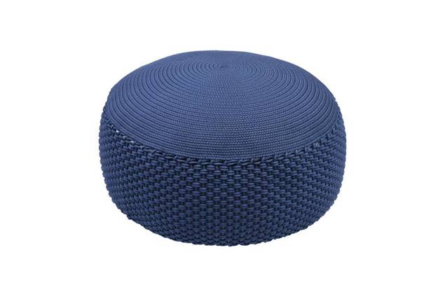 Palermo Outdoor Pouf nachtblau