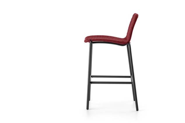 Palma Tabouret de bar empilable aluminium 1