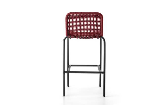 Palma Tabouret de bar empilable aluminium 2