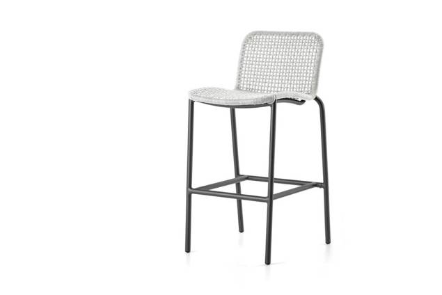 Palma Barstuhl stapelbar Aluminium