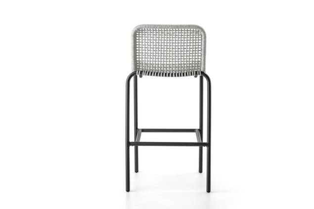 Palma Barstuhl stapelbar Aluminium 2