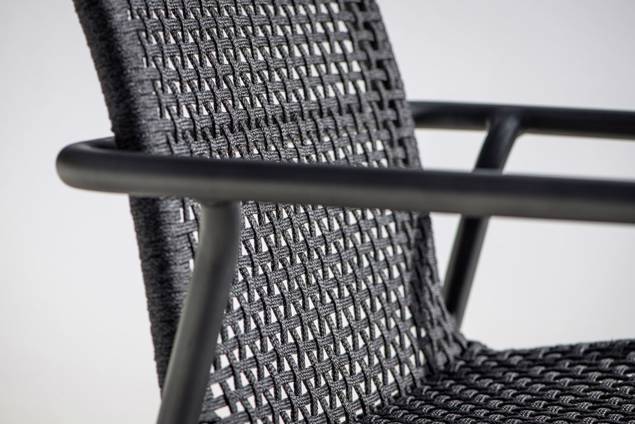 Palma Chaise de jardin empilable aluminium 6