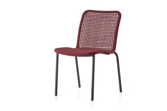 Palma Chaise de jardin empilable aluminium
