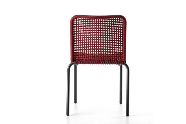 Palma Chaise de jardin empilable aluminium 2