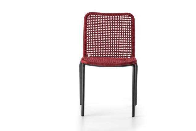 Palma Chaise de jardin empilable aluminium 3