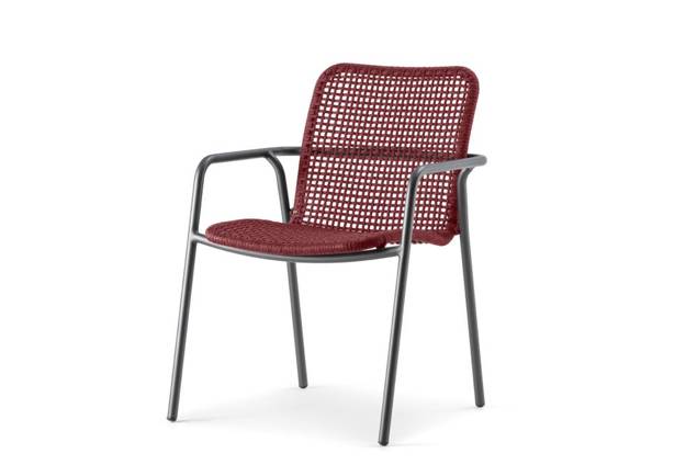 Palma Gartenstuhl stapelbar Aluminium