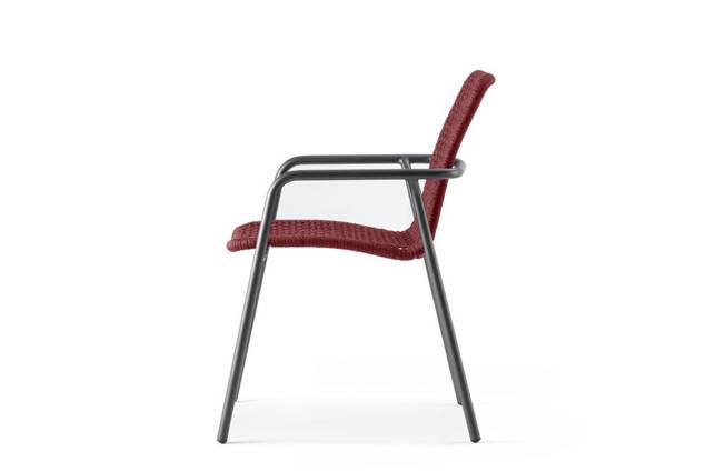 Palma Gartenstuhl stapelbar Aluminium 1