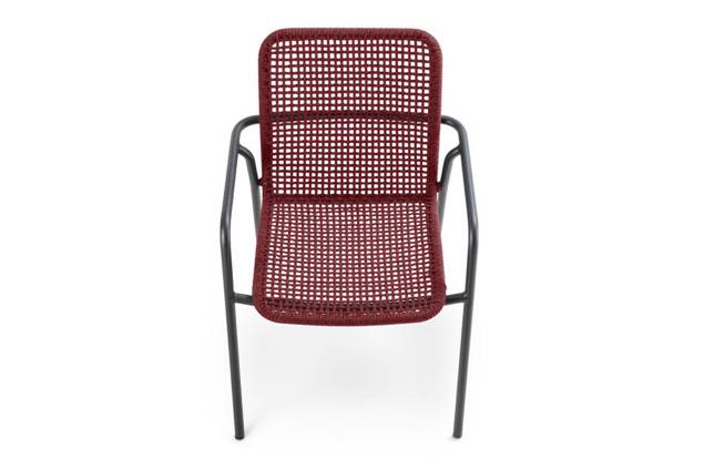 Palma Gartenstuhl stapelbar Aluminium 4