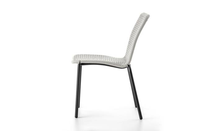 Palma Gartenstuhl stapelbar Aluminium 1