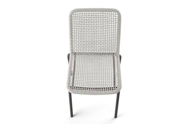 Gartenstuhl stapelbar Aluminium PALMA Hunn Gartenmöbel