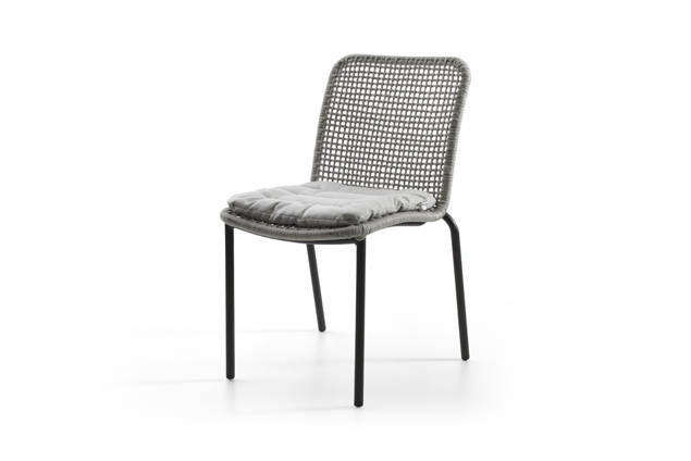 Palma Chaise de jardin empilable aluminium 1