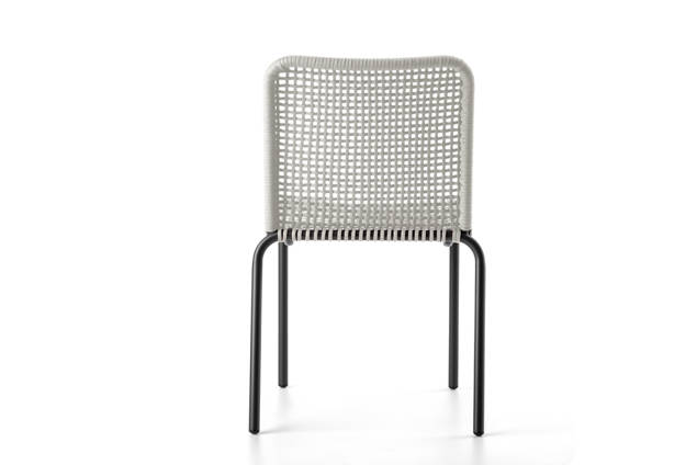 Palma Chaise de jardin empilable aluminium 3