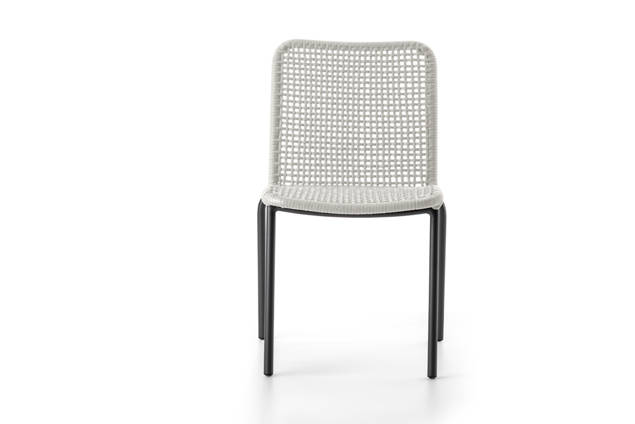 Palma Chaise de jardin empilable aluminium 4