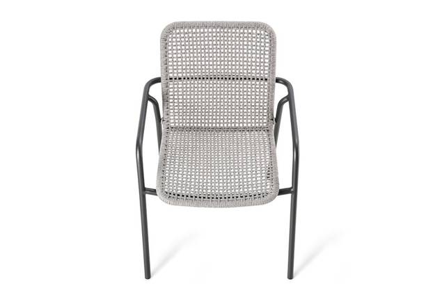 Palma Chaise de jardin empilable aluminium 4