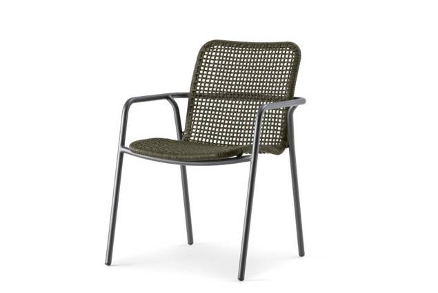 Palma Gartenstuhl stapelbar Aluminium