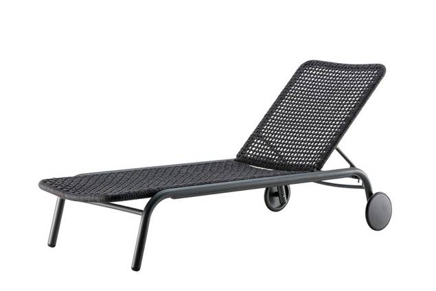 Palma Chaise longue aluminium 6