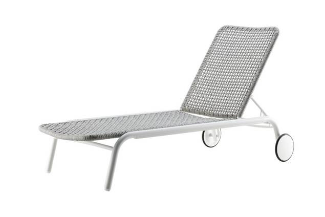 Palma Chaise longue aluminium 8