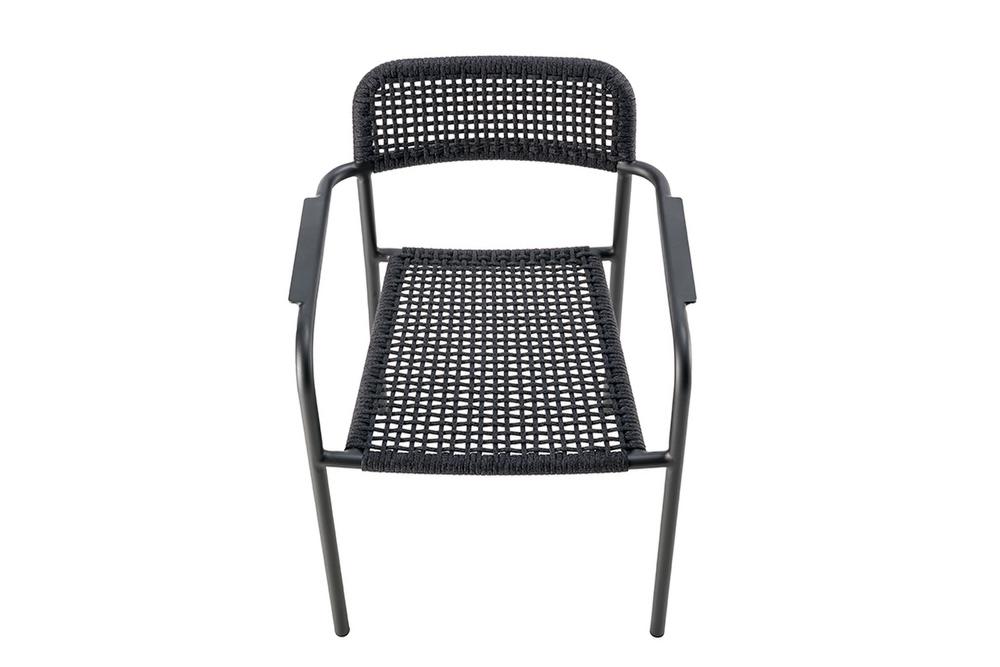 Gartenstuhl stapelbar Aluminium PATRAS Hunn Gartenmöbel