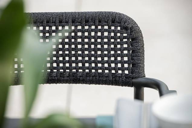 Patras Chaise de jardin empilable aluminium 6