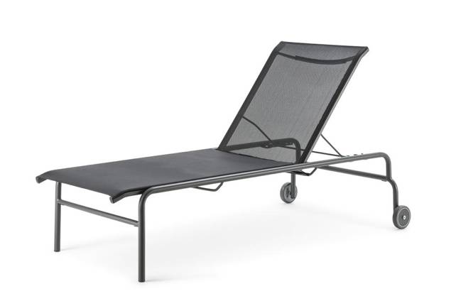 Pinto Chaise longue acier 6
