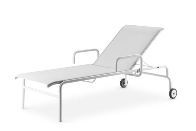 Pinto Chaise longue acier