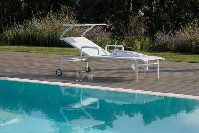 Pinto Chaise longue acier 1