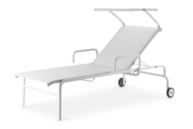 Pinto Chaise longue acier 2