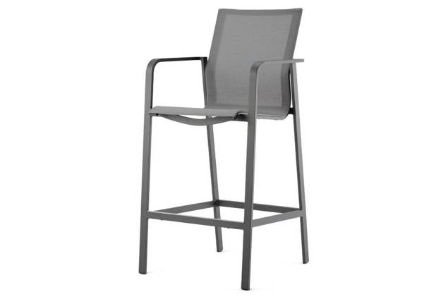 Porto Barstuhl Aluminium