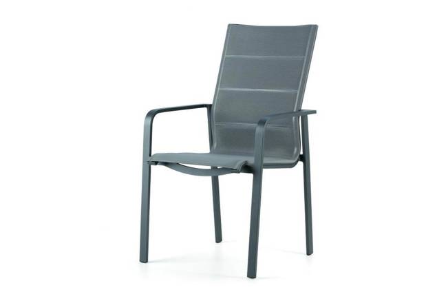 Porto Gartenstuhl Hochlehner Aluminium