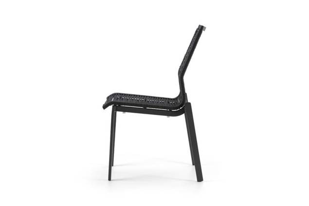 Porto Gartenstuhl stapelbar Aluminium 1