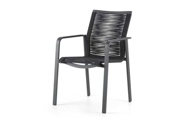 Porto Gartenstuhl stapelbar Aluminium