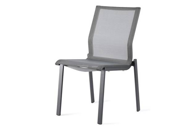 Porto Gartenstuhl stapelbar Aluminium